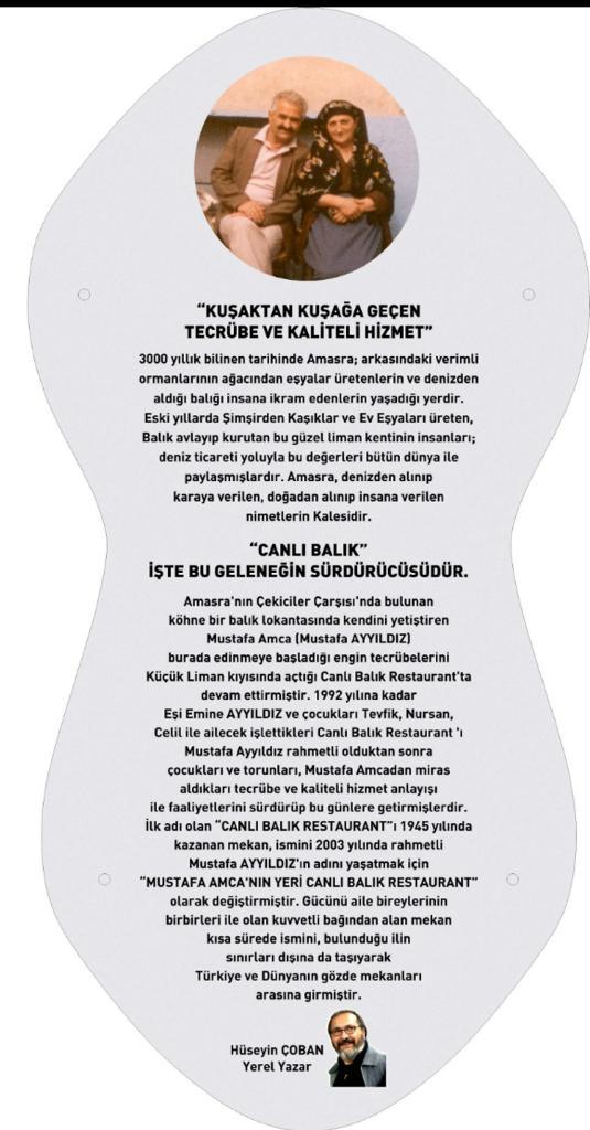 Kuşaktan Kuşağa Geçen Tecrübe ve Kaliteli Hizmet başlıklı tarihçe